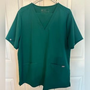 Hunter green scrubs new without tags xxl